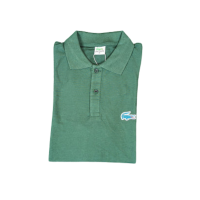 Green polo shirt